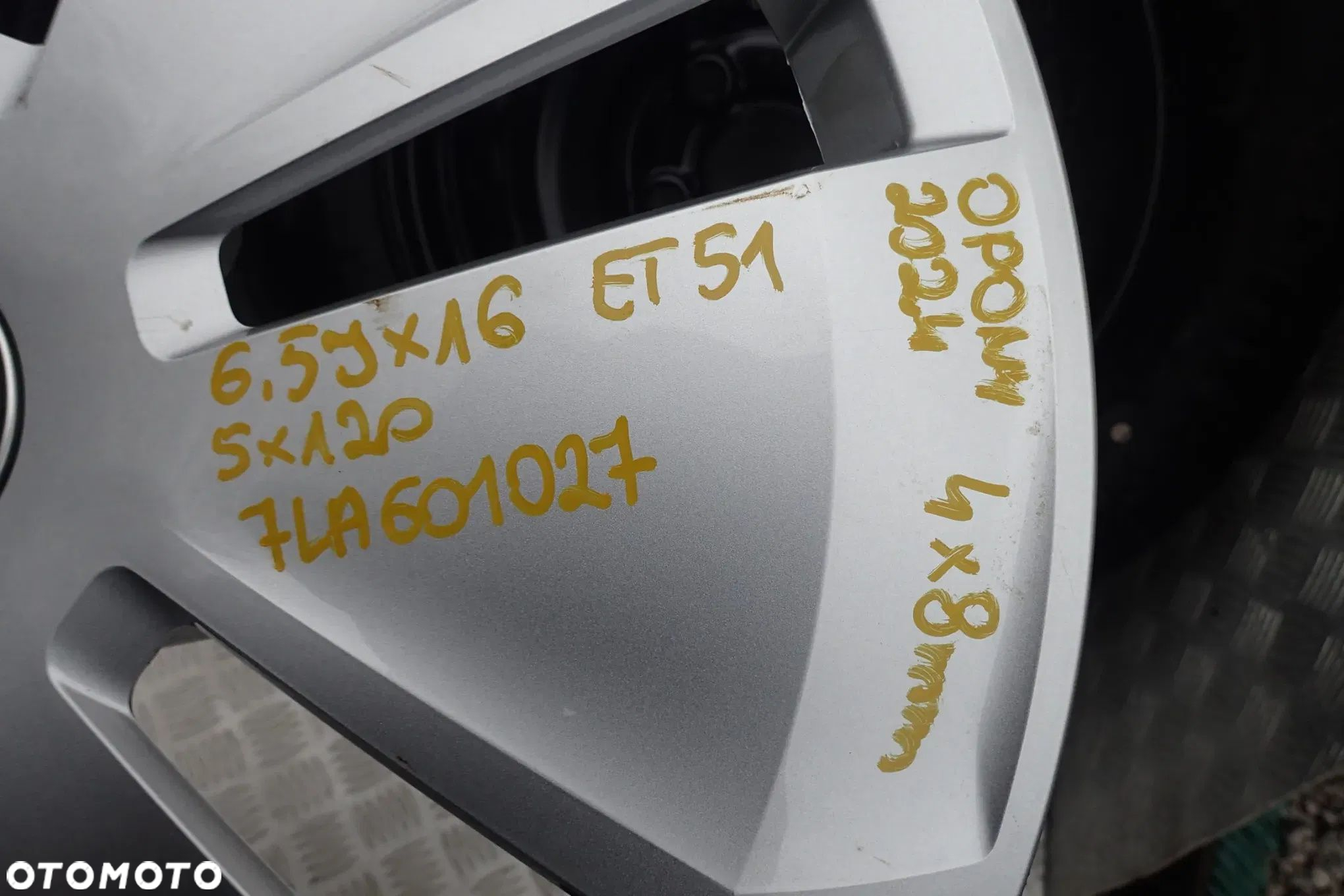 KOŁA FELGI STALOWE VW T5 T6 6,5JX16 ET 51 5X120 7LA601027 Z OPONAMI HANKOOK LATO 205/65/16C 4X8MM 2024ROK KOMPLET - 9