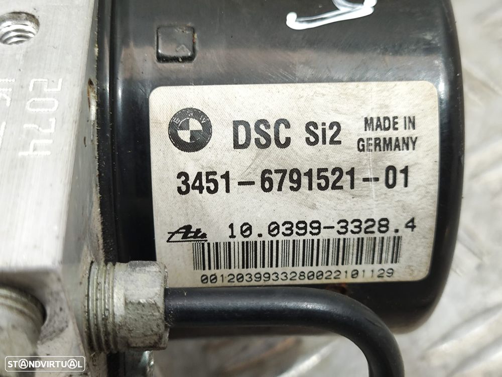 ABS Modulo Bloco Hidraulico BMW Serie 1 E87 E88 E82 E88 Serie 3 E90 E91 E92 E93 6791521 - 9