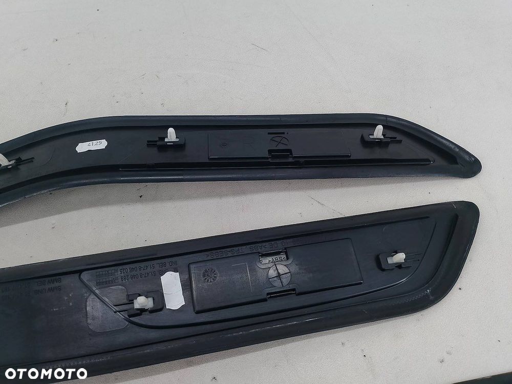 LISTWY PROGOWE KOMPLET BMW SERIA 7 F01 7190977  8046289  7181011 - 2