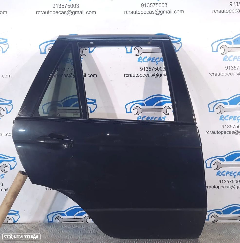 PORTA PORTAS TRASEIRA TRÁS DIREITA BMW X5 E53 41528256828 FECHO ELEVADOR MOTOR PUXADOR VIDRO RETROVISOR RETROVISORES - 2