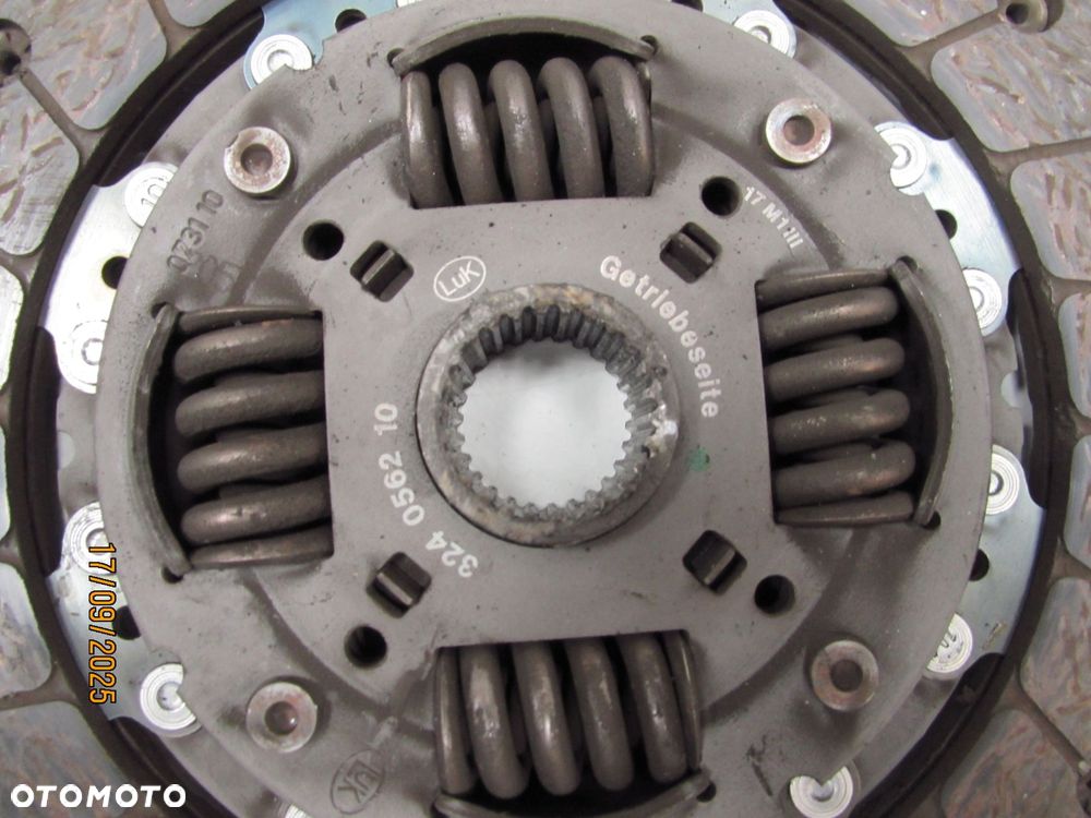 MB SPRINTER 906 2.2 651 SPRZEGLO KOLO DWUMASOWE TARCZA 10 mm DOCISK 124051810 - 7