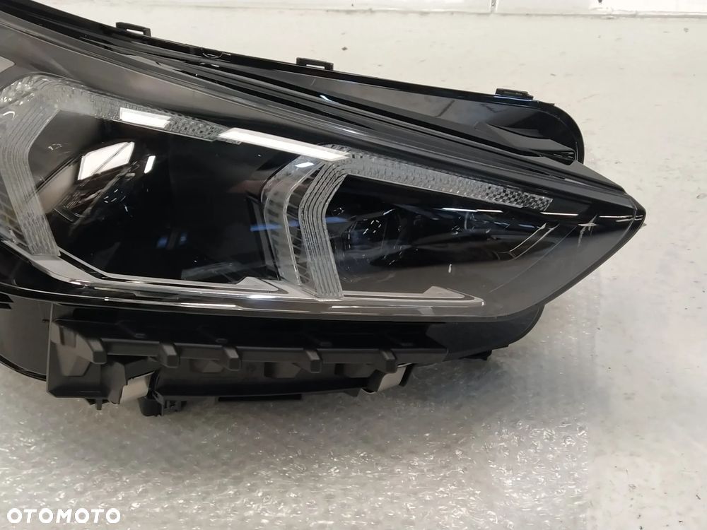 BMW X1 U11 REFLEKTOR LAMPA PRZÓD PRZEDNIA PRAWA FULL LED PRZETWORNICA KOMPLETNA USA CIEMNY ŚRODEK ORYGINAŁ NOWY - 7
