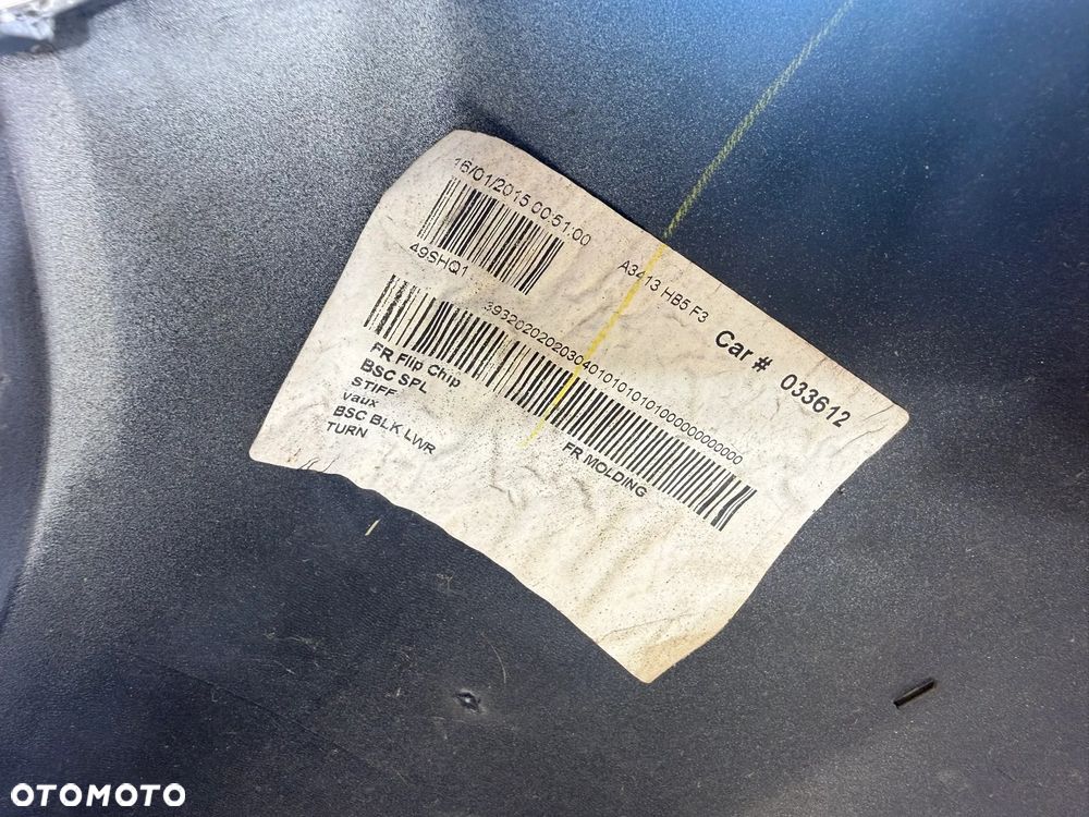 Opel Astra J Lift 12-15r. Zderzak Przód Przedni Z176 13368660 - 10