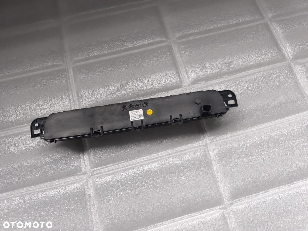 PANEL STEROWANIA NAWIEWU KLIMATYZACJI CITROEN JUMPY IV SPACETOURER PEUGEOT EXPERT PARTNER IV TRAVELLER OPEL VIVARO TOYOTA PROACE 98075413ZD 98.075.413 ZD - 4