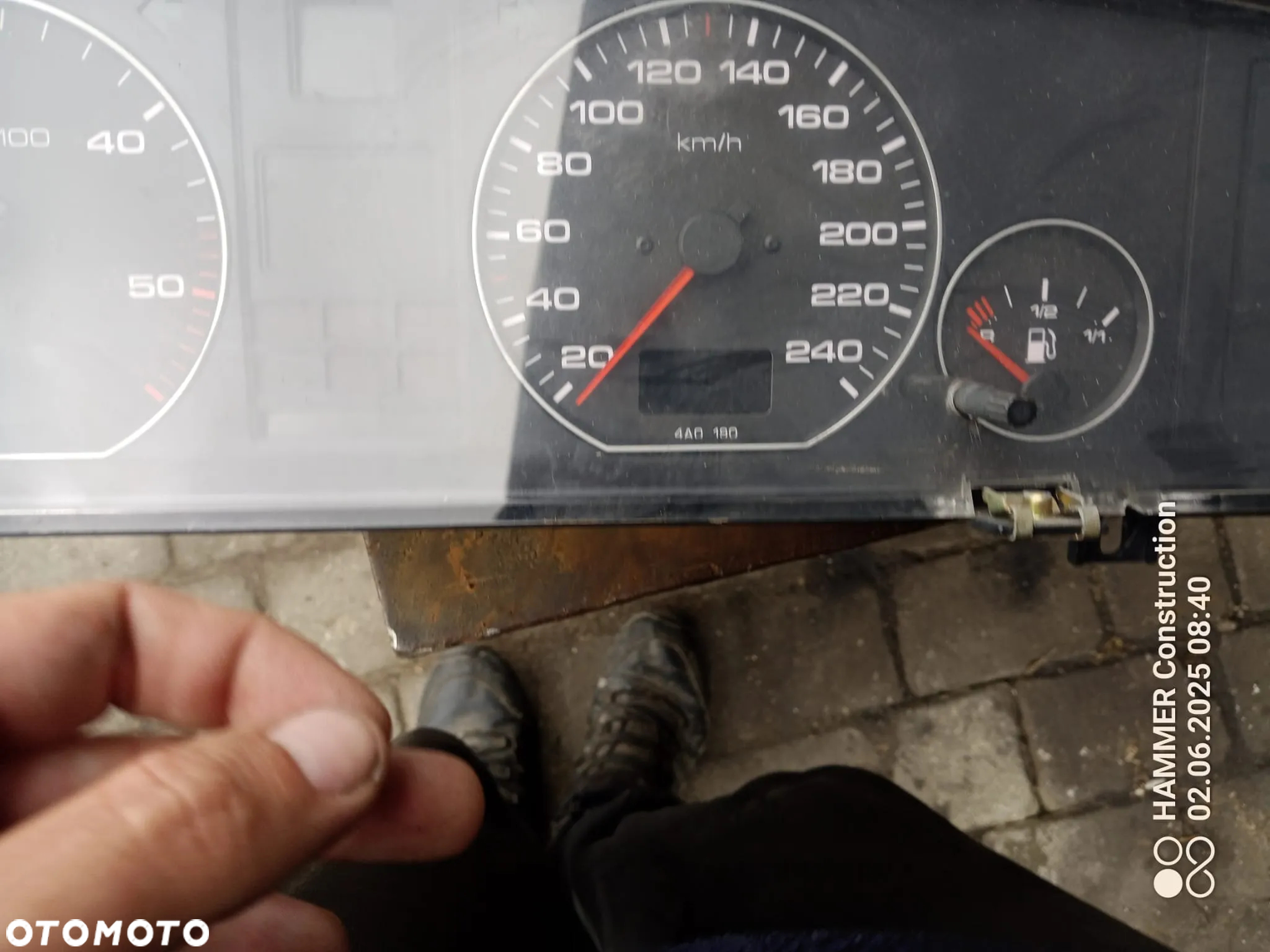 LICZNIK ZEGARY A6 C4 2.5 TDI  AUDI 1994-1997 - 5