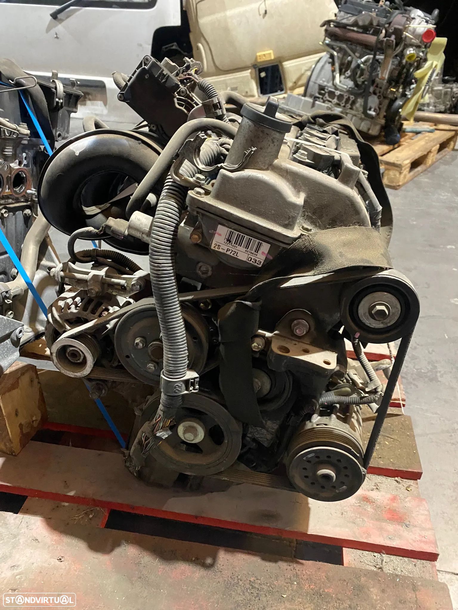 MOTOR TOYOTA YARIS (_P9_) 1.3 Ref: 2S-P72L - 1