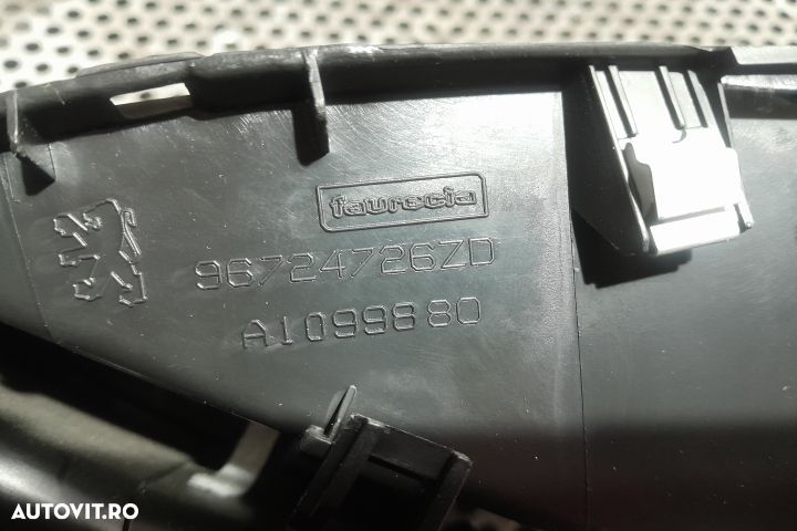 Grila ventilatie bord centru 96724726ZD 96724726ZD Peugeot 207 1 [200 - 3