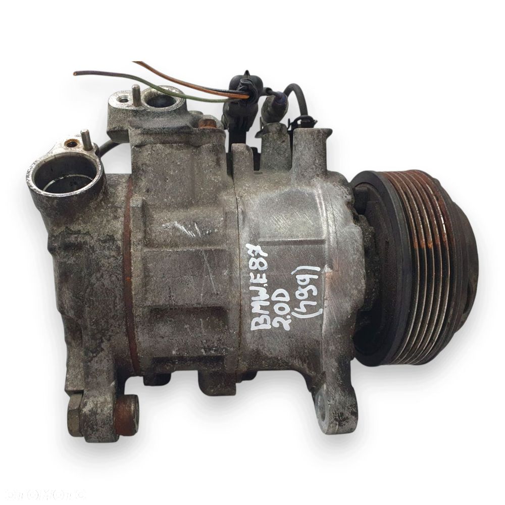 SPRĘŻARKA KLIMATYZACJI BMW E87 E90 E91 2.0 D 6452-9225703-01 DENSO - 14