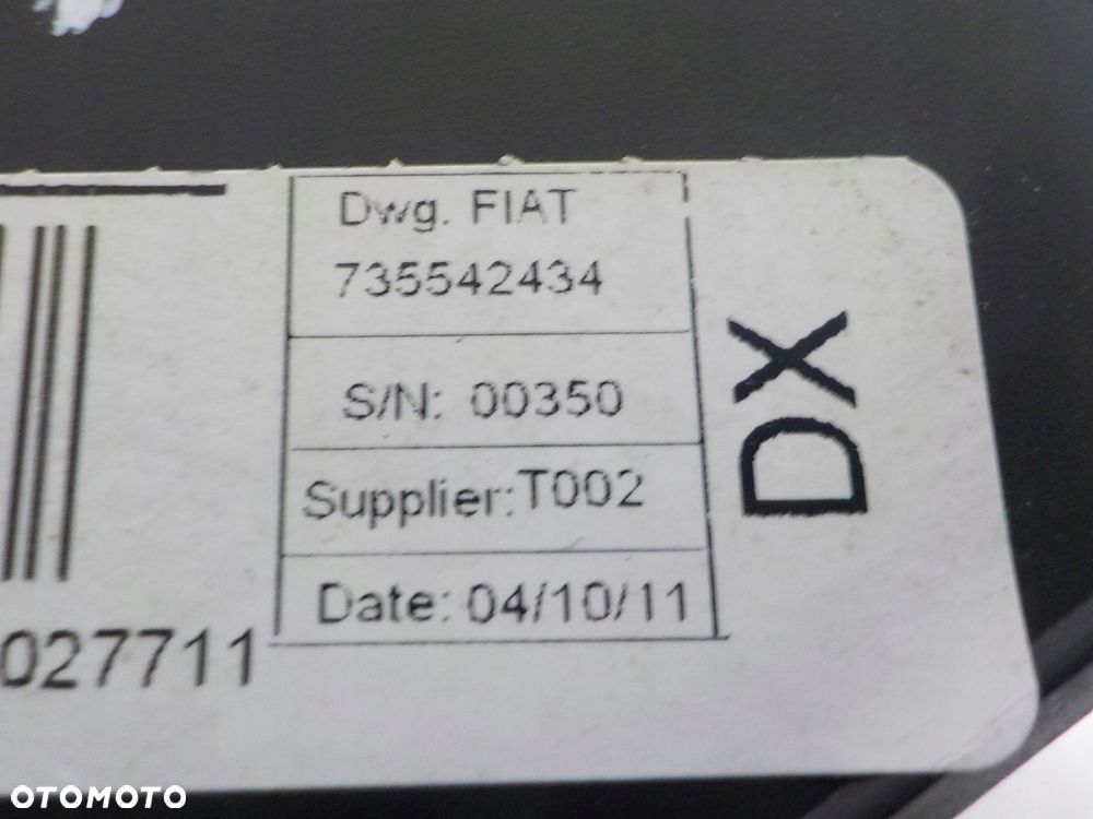 FIAT DOBLO II COMBO D PAS BEZPIECZEŃSTWA NAPINACZ PRAWY PRZÓD 735542434 - 13