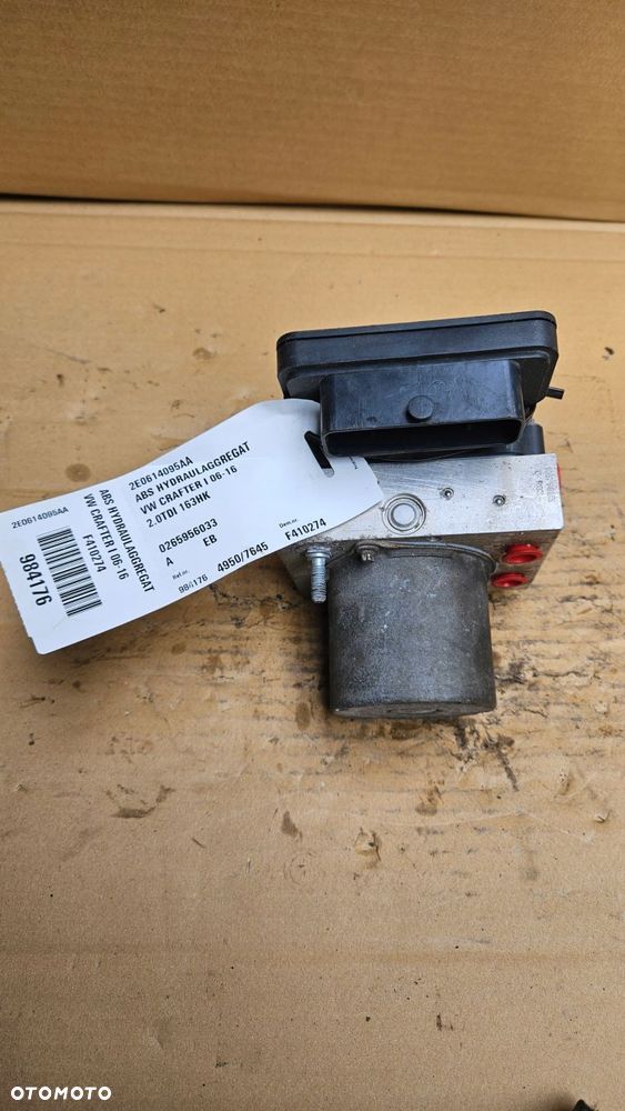 pompa hamulcowa abs 0265242931 a9069008401 vw crafter nr 410274 - 1