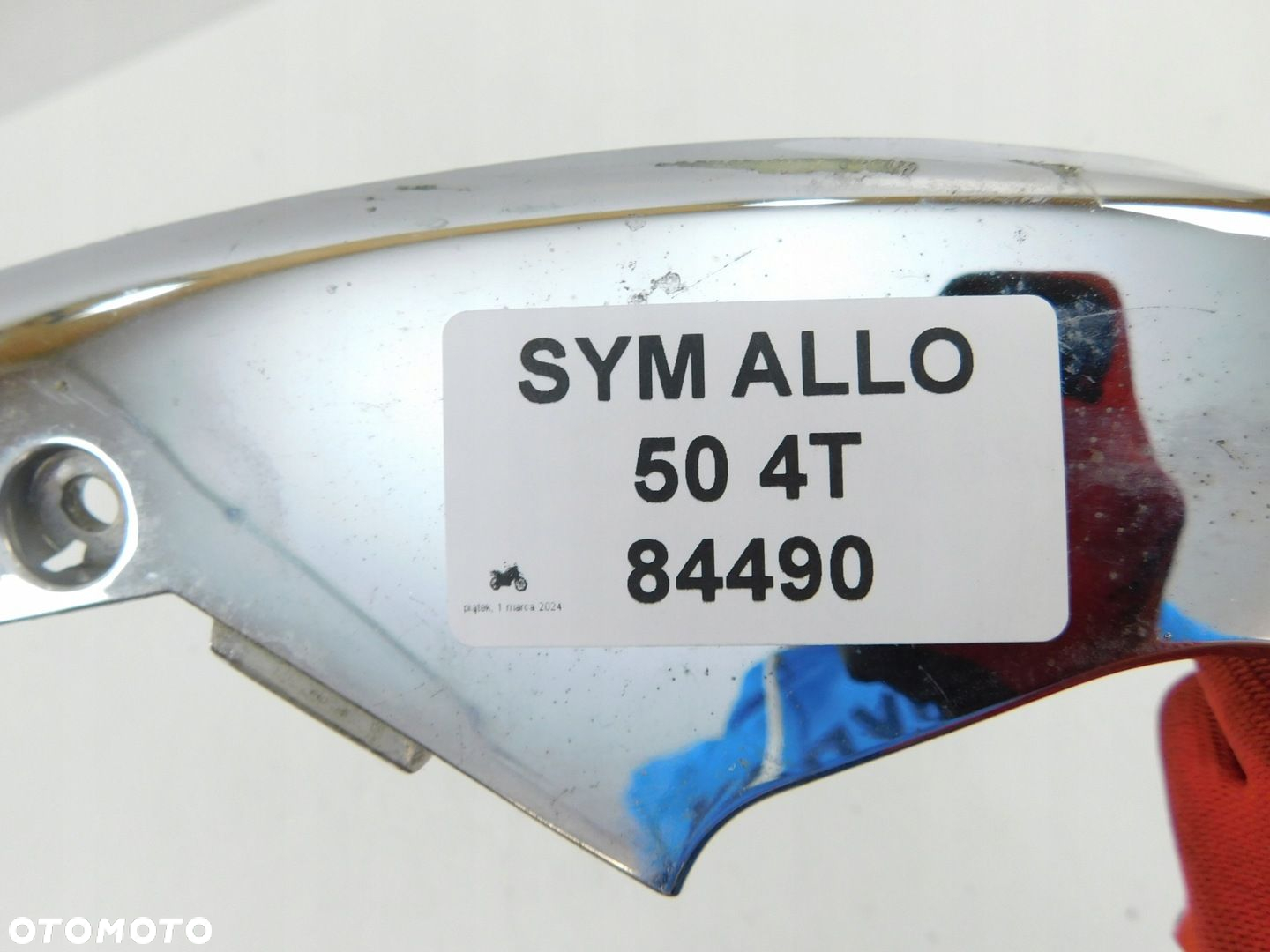 SYM ALLO 50 4T WYPEŁNIENIE CHROM - 6