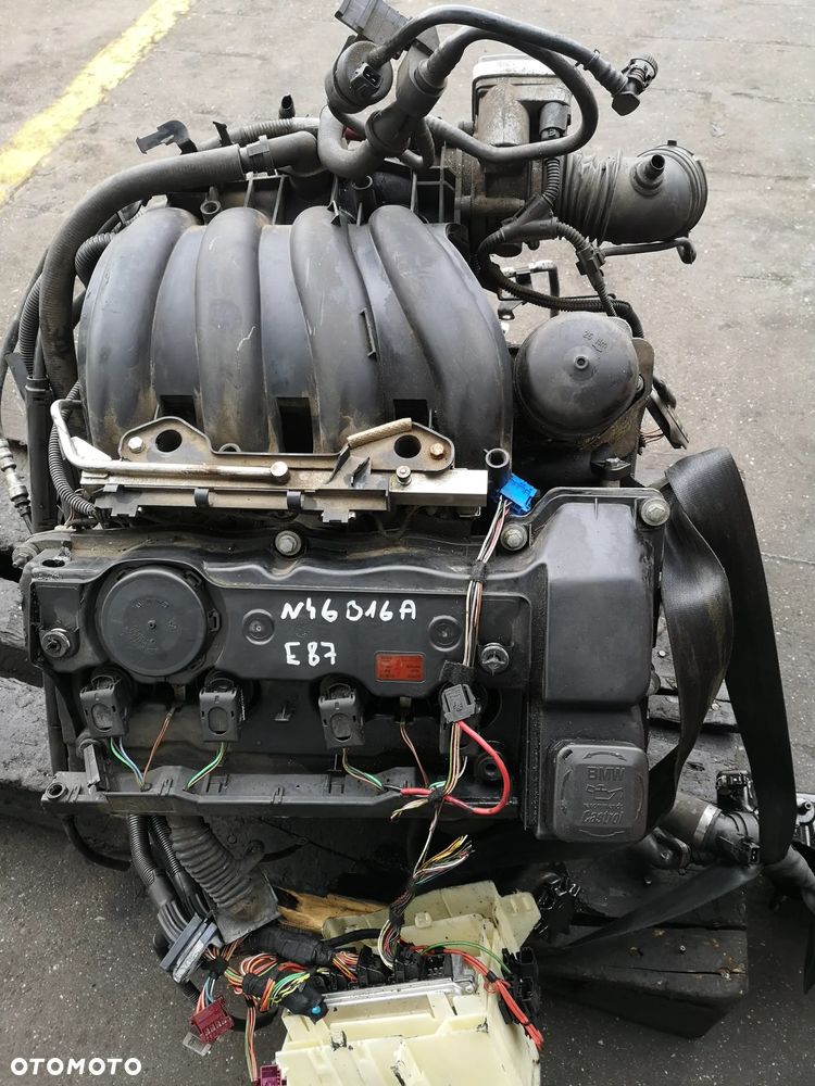 SILNIK BMW E87 E90 N45B16A 1.6 B KOMPLETNY - 1