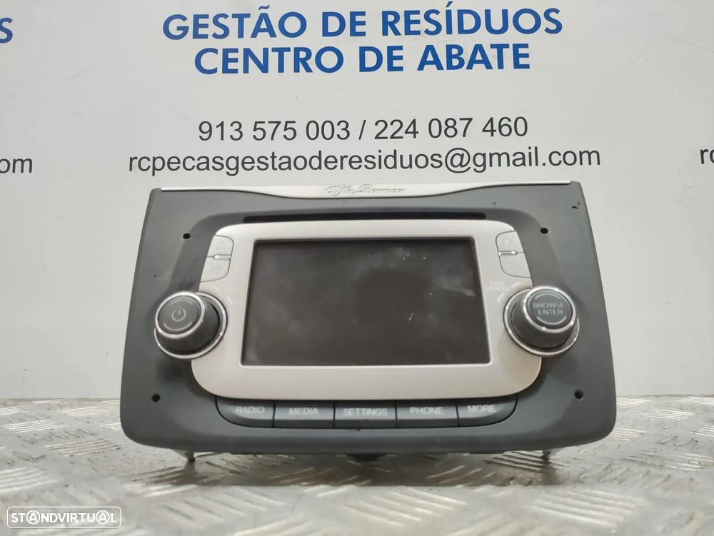 Auto Radio Display Original Leitor CD DVD GPS Bluetooth Alfa Romeo - 1