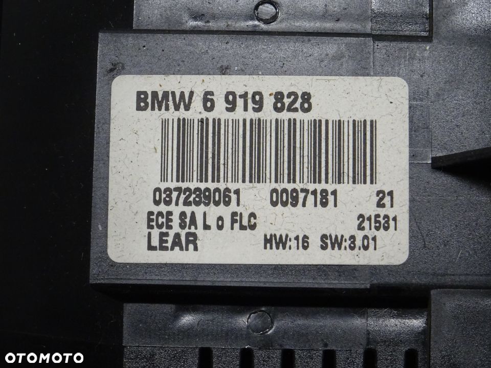 BMW E46 KOMBI 318d PRZEŁĄCZNIK ŚWIATEŁ 6919828 - 3