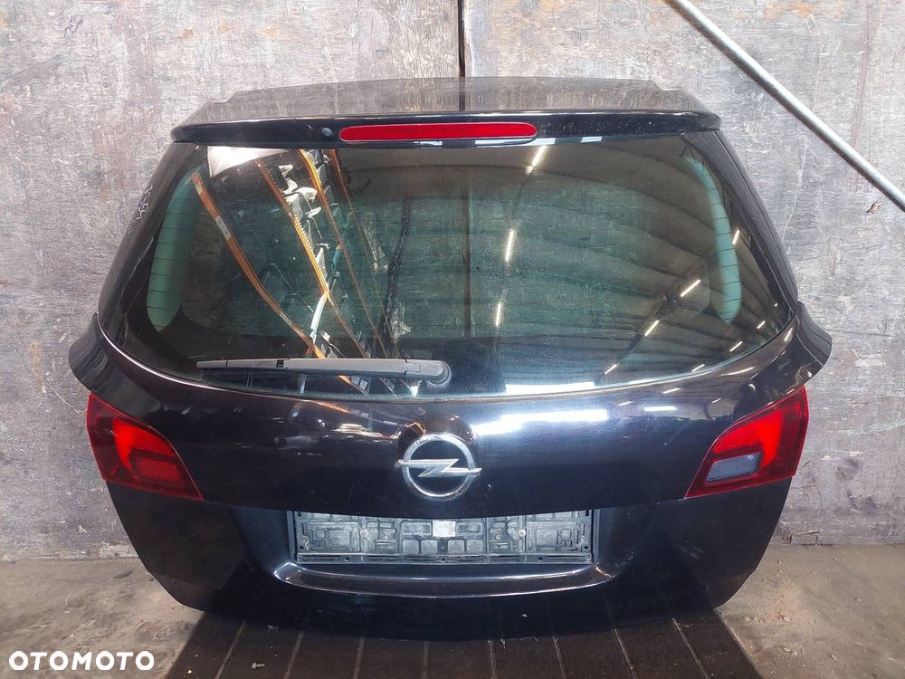KOMPLETNY TYŁ KLAPA BAGAŻNIKA ZDERZAK TYŁ LAMPY OPEL ASTRA J KOMBI Z20R - 10