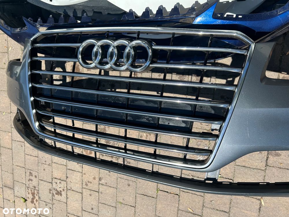 AUDI A8 D4 LIFT 13-ZDERZAK 6xPDC LZ7S ORG - 2