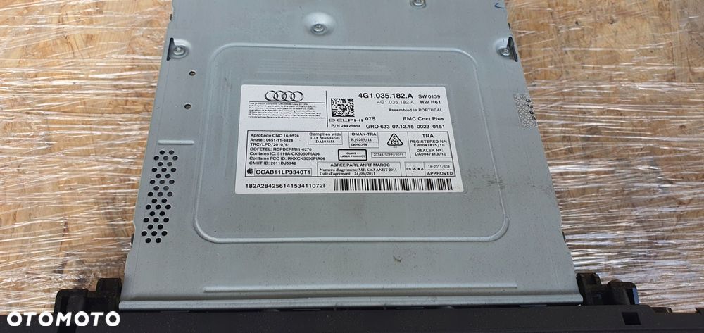 audi a6 4g0 c7 audi a7 mmi nawigacja 4g1035182a - 2