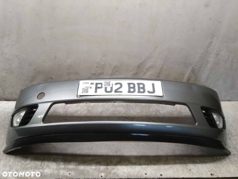 ZDERZAK PRZÓD PRZEDNI DO FORD FIESTA VI MK.6 PRZEDLIFT HALOGENY SZARY SZARA - 1