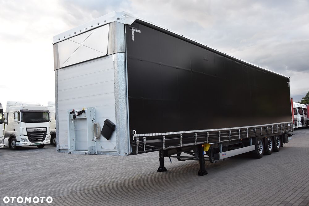 Schmitz Cargobull VARIOS / FIRANA / OŚ PODNOSZONA  / STAN JAK FABRYCZNIE NOWY ! ! ! - 2