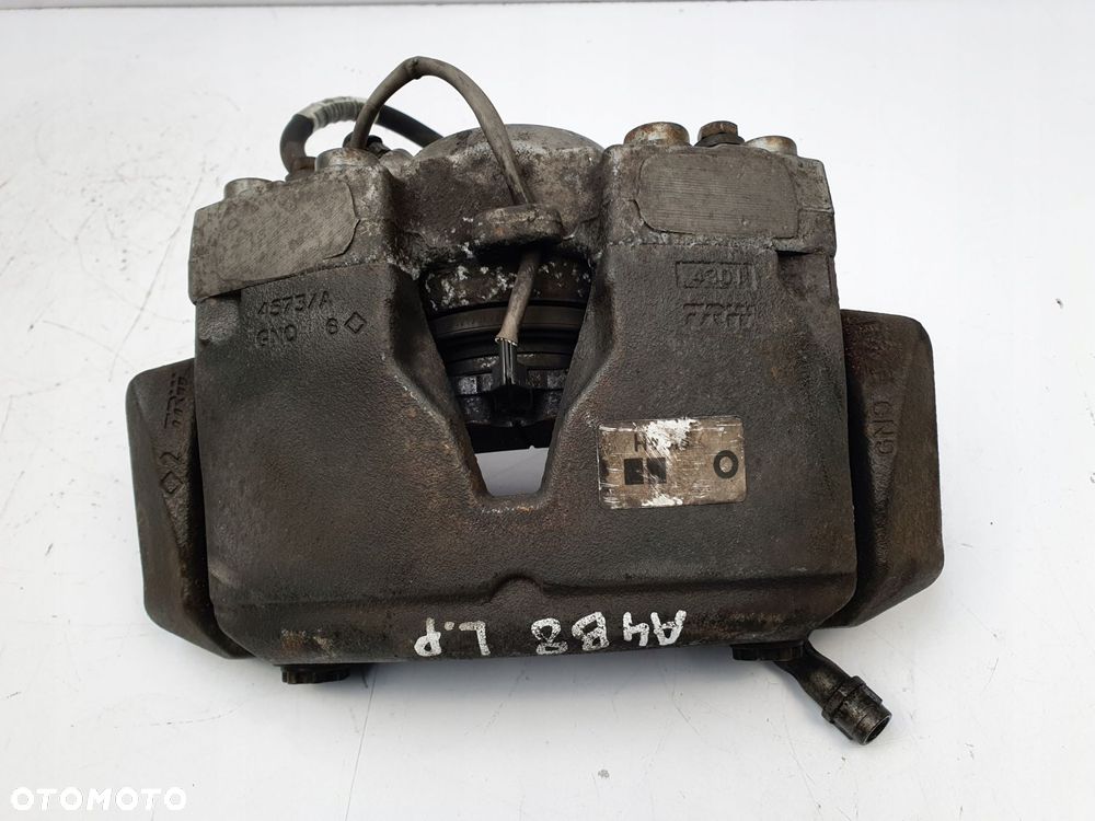 ZACISK HAMULCOWY LEWY PRZÓD kierowcy Audi A5 8T A4 B8 8K0105AH jarzmo - 6