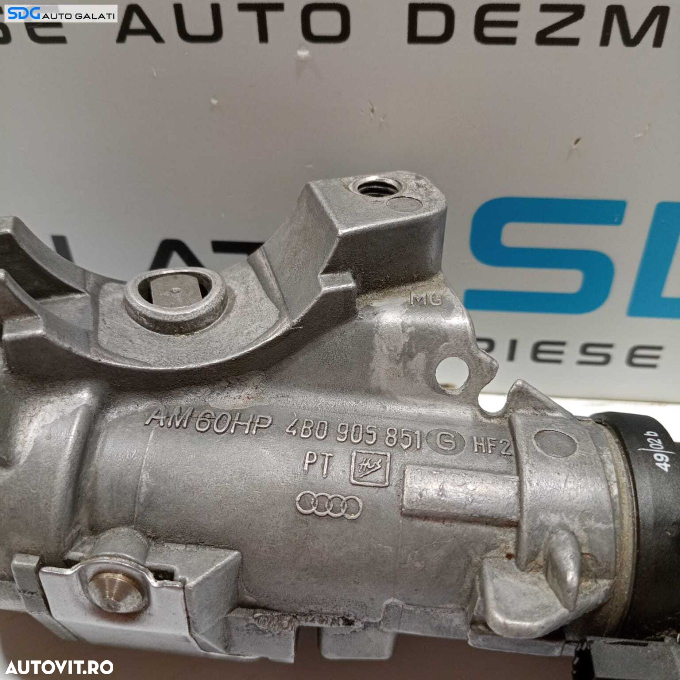 Butuc Contact Pornire cu Lama Cheie Audi A6 C5 1998 - 2004 Cod 4B09058851G [1434] - 5