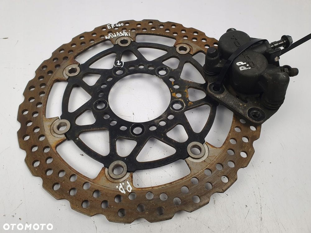 PRAWA TARCZA HAMULCOWA ZACISK PRZÓD kawasaki ER-6 ER6 ER650 06-09 przedni - 5