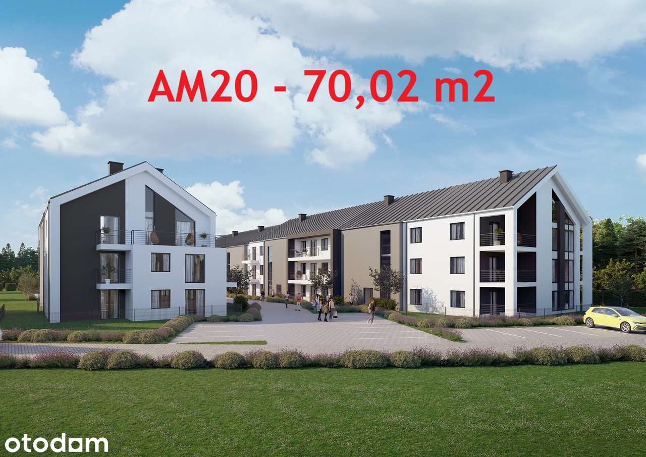Osiedle Zdrojove Zacisze Busko-Zdrój | Mieszkanie AM20 - 70,02 m2