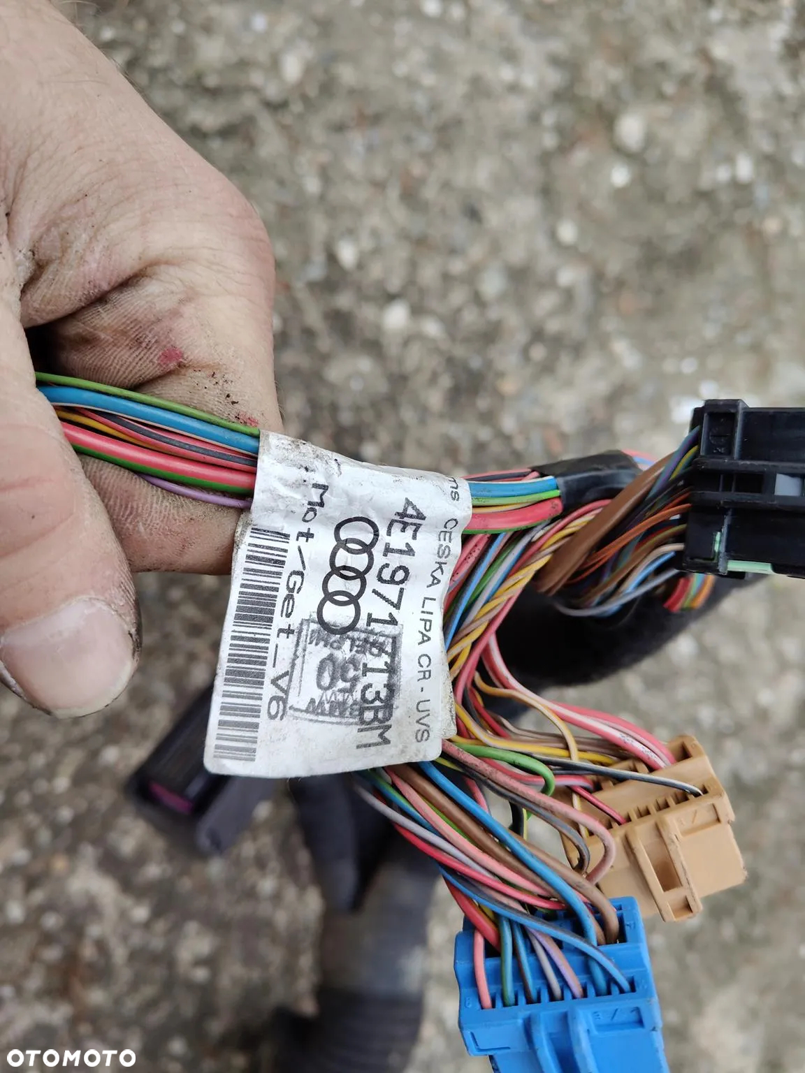 Audi A8 D3 3.2 fsi BPK Instalacja Elektryczna Silnika Wiązka Silnika - 13