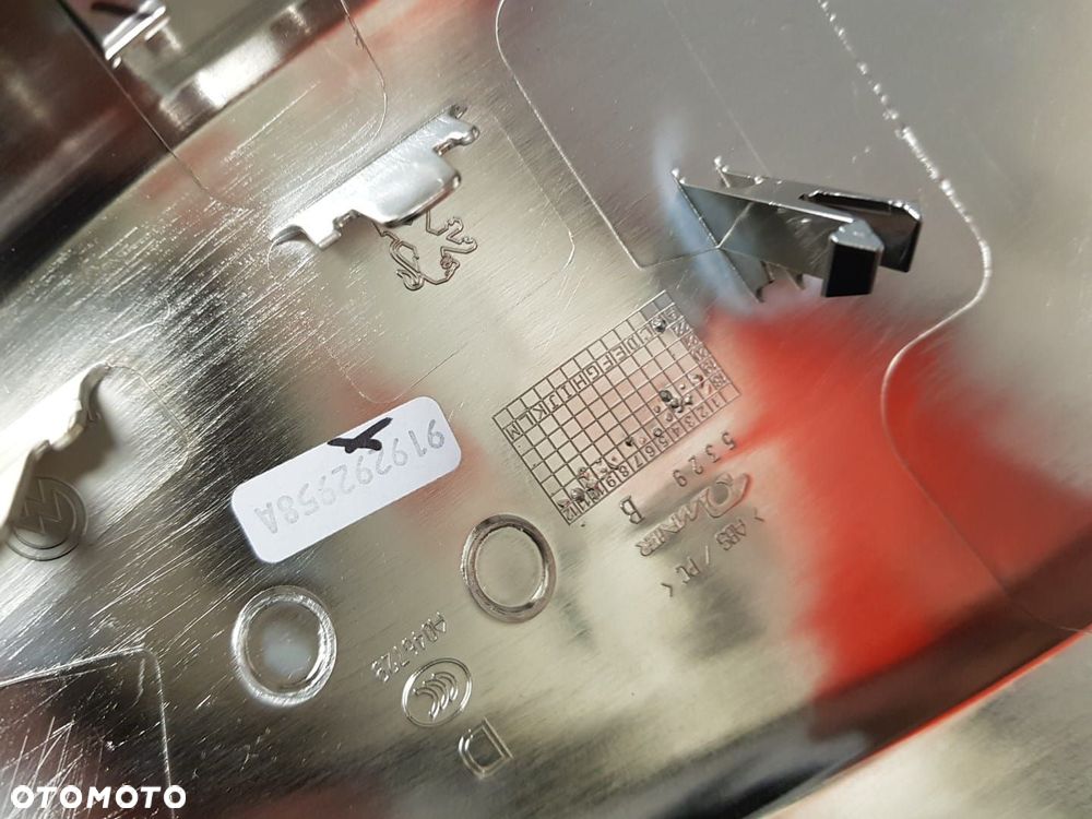 NOWA ORYGINALNA NAKŁADKA POKRYWA OBUDOWA LUSTERKA CHROM PRAWEGO PRAWA PEUGEOT 308 II 2 14-21 - 6