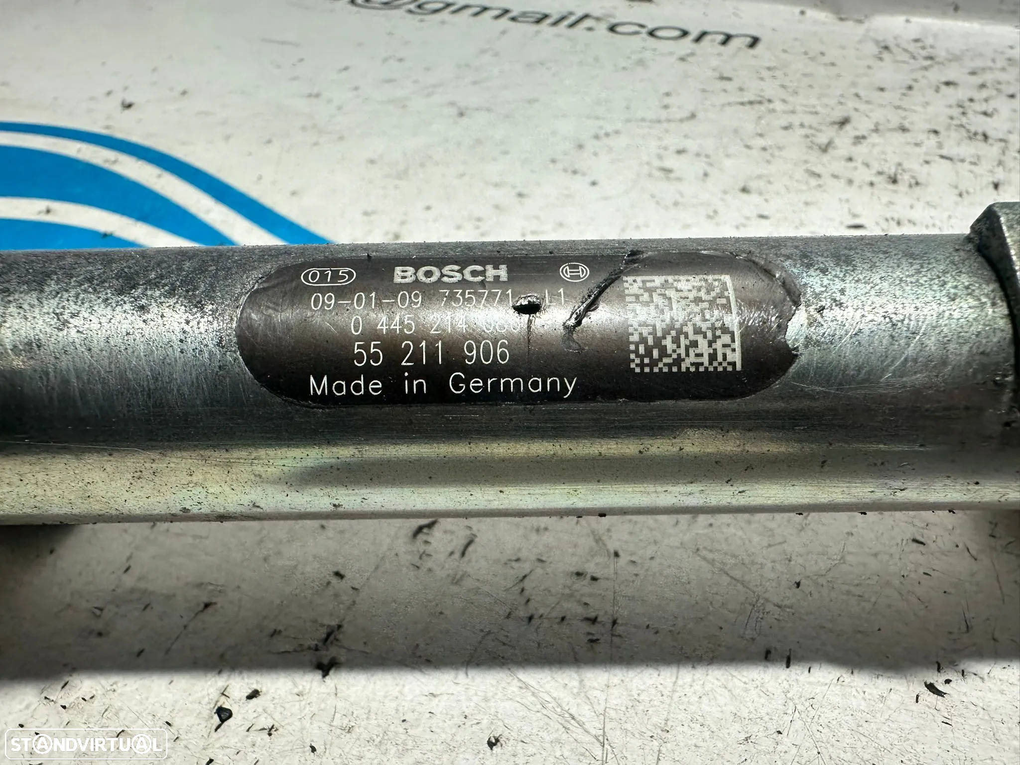 .Regua Injeção Alta Pressão Common Rail GM Opel 1.3 CDTi Z13DTH Bosch - 6