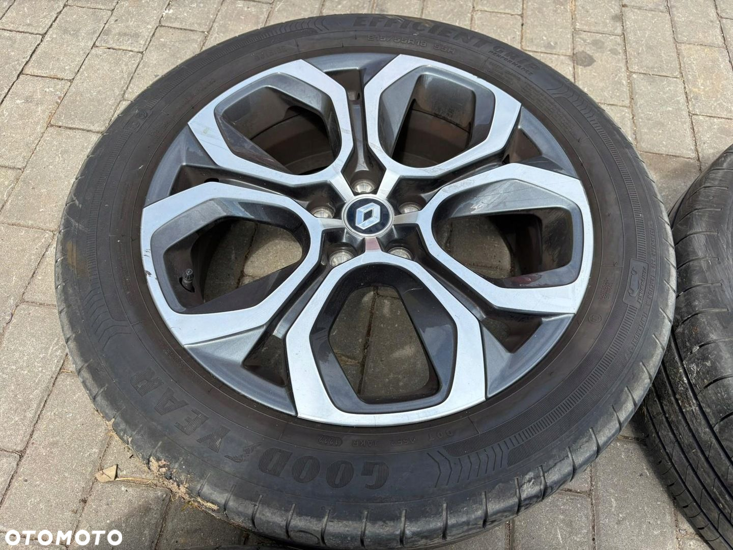 RENAULT CAPTUR II ALUFELGI FELGI KOŁA R18 5x114.3 403000922R - 2