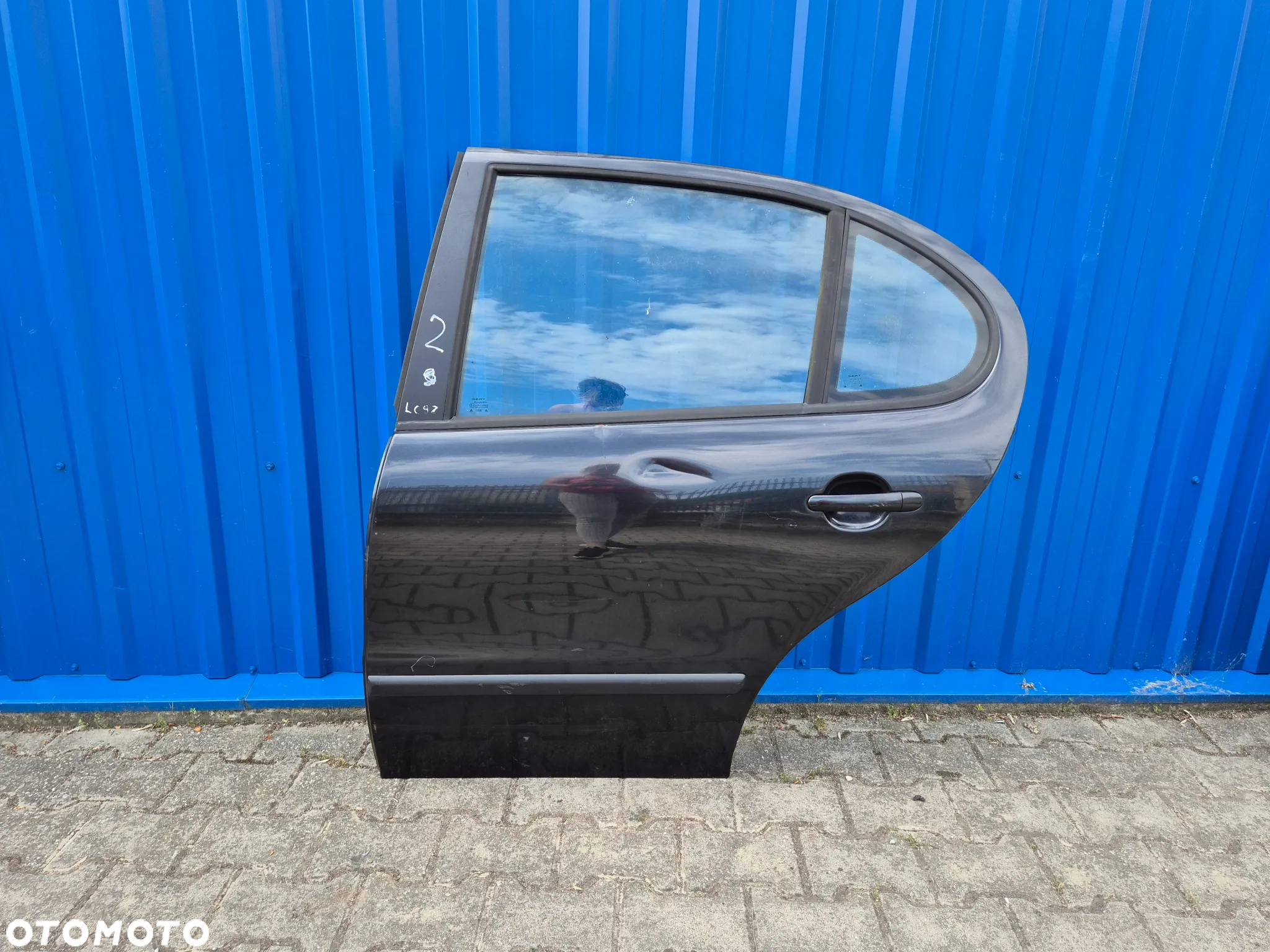 DRZWI TYŁ LEWY LEWE SEAT LEON I ( 1 ) | SEAT TOLEDO II ( 2 ) LC9Z CZARNE - 17