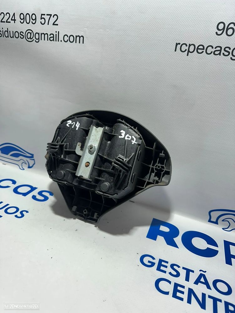 .Airbag Volante Condutor Original PSA Peugeot 307 96556746ZR 2000 - 2009 - 7