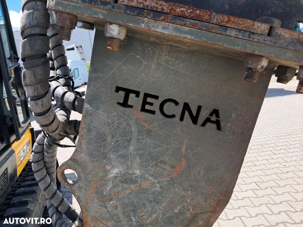 JCB 57 C-1 MINIEXCAVATOR SENILE CAUCIUC CUPA ULTIMAX SI PICON TECNA - 7