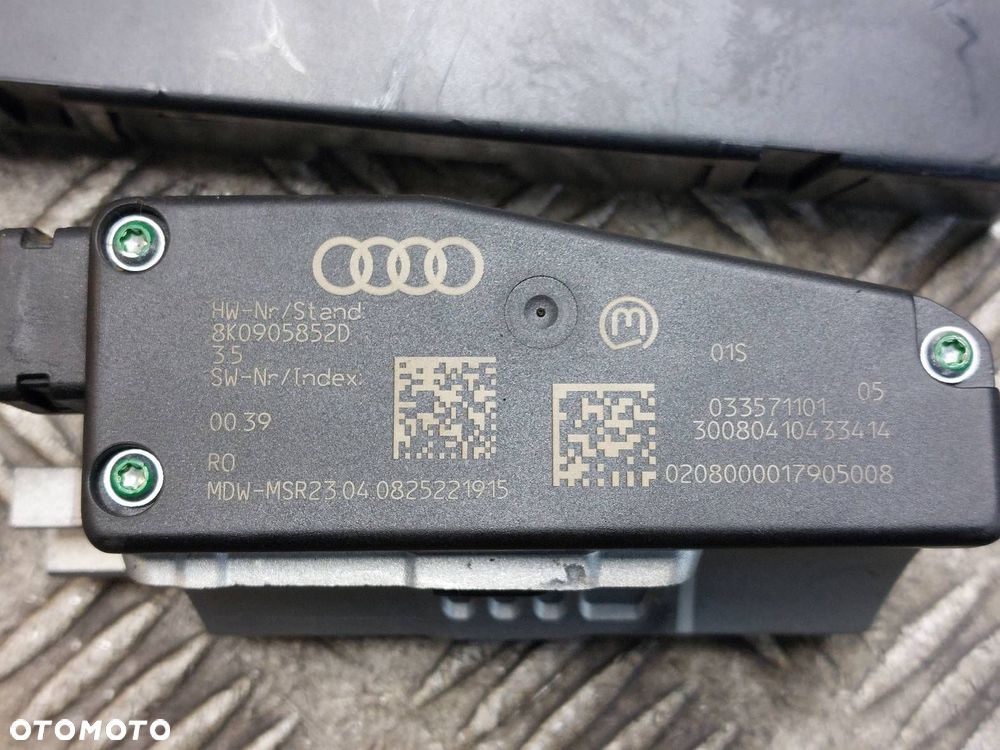 ZESTAW STARTOWY LICZNIK AUDI A4 B8 1.8 TFSI 8K1907115A 8K0920930A - 6