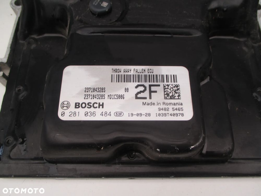 DACIA DUSTER II 2019 1.5 BLUEDCI KOMPUTER STEROWNIK 0281036484 - 2