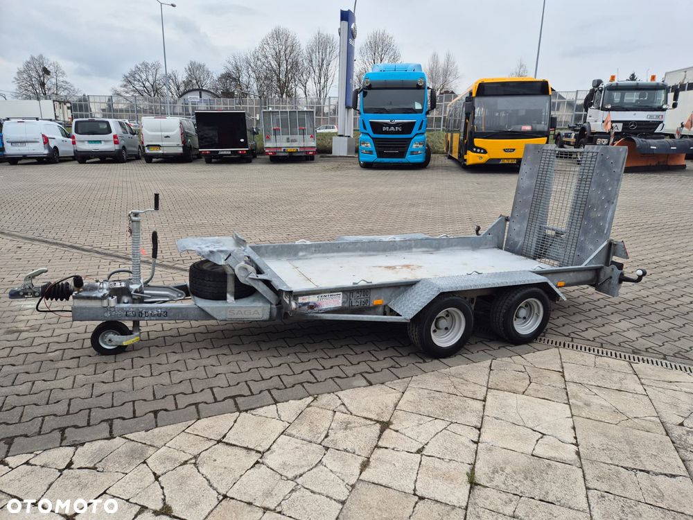 Ifor Williams GH 94 / 2700KG / PRZYCZEPKA DO MASZYN / ŁADOWNOŚĆ 2100KG / MOCNA STAL / 2 OSIE / NAJAZD STALOWY / NISKA KONSTRUKCJA / IDEALNA DO MASZYN I MINI KOPAREK - 10