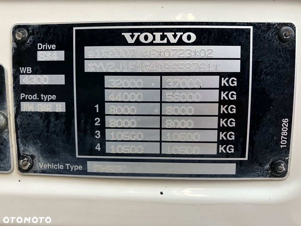 Volvo FMX 410 8x4 KIPPER WYWROTKA - 32