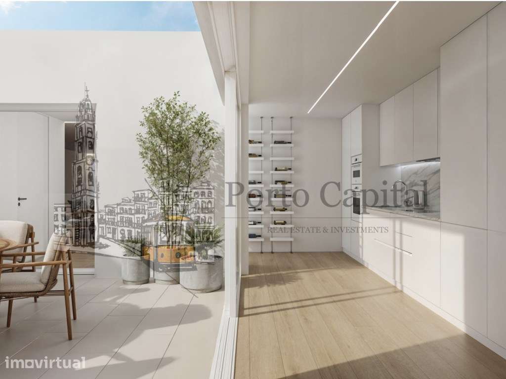 LUXUOSOS APARTAMENTOS T4 , COM VARANDA/TERRAÇO, ARRUMOS E 3 LUGARES... - Grande imagem: 2/32