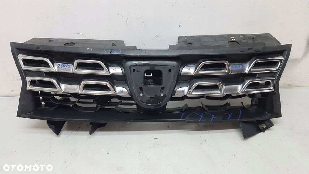 dacia duster i lift 13-17 grill atrapa chrom na chromy - 1