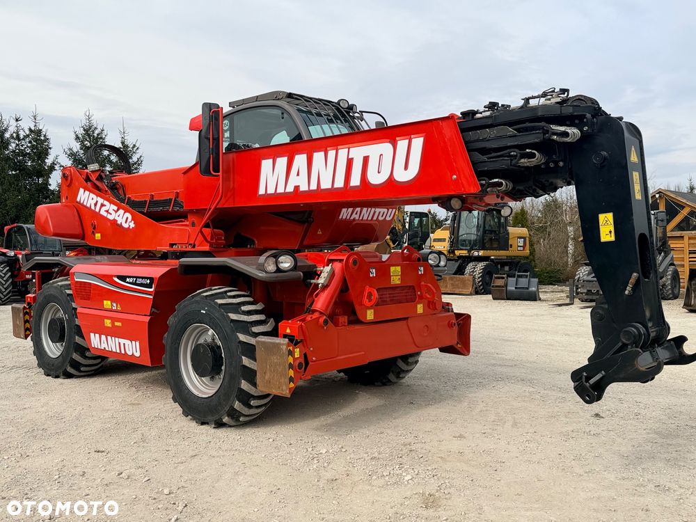 Manitou Ładowarka teleskopowa MANITOU ROTO Mrt 2540 + Privilage 360° obrotowa 2150 2550 bez Dpf i Adblue  PILOT sterowania Kosz Widły manitka silnik Mercedes  Wciagarka  1 właściciel KLIMA serwisowana Merlo - 22
