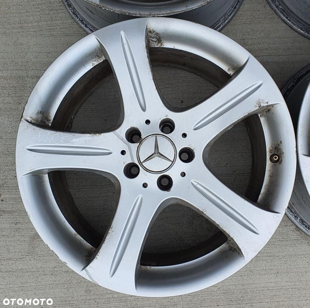 ALUFELGI FELGI 18 5x112 8,5J ET18 MERCEDES W220 A2194010802 4SZT - 9
