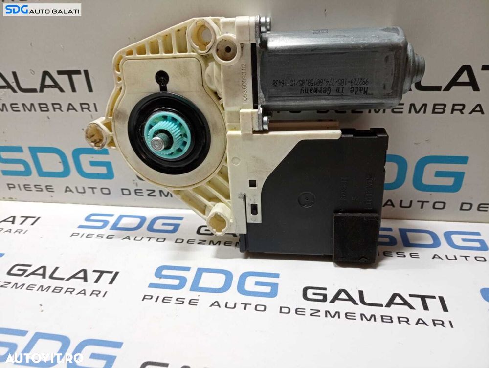 Motoras Macara Electrica pentru Geam Sticla Usa Portiera Stanga Fata Volkswagen Golf 5 2004 - 2008 Cod 1K0959793L 992729-105 [M4588] - 5