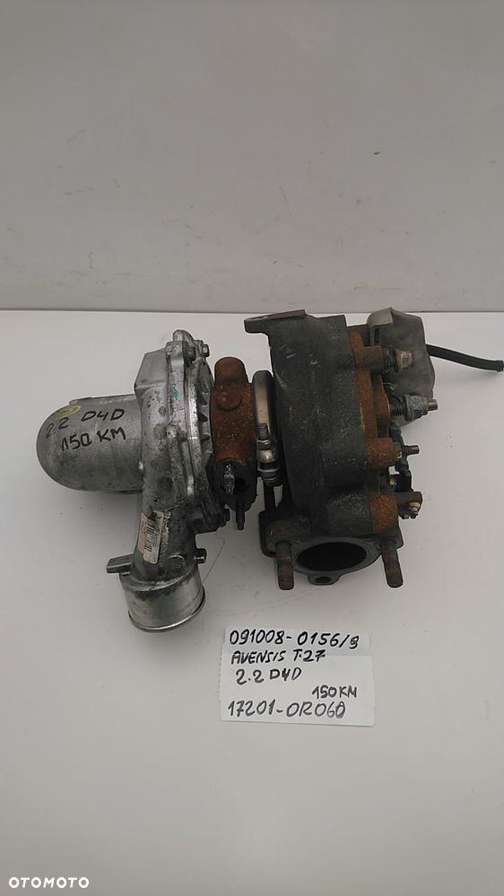 TURBINA 2.2 D4D 136KM 150KM AVENSIS 17201-0R010 - 21
