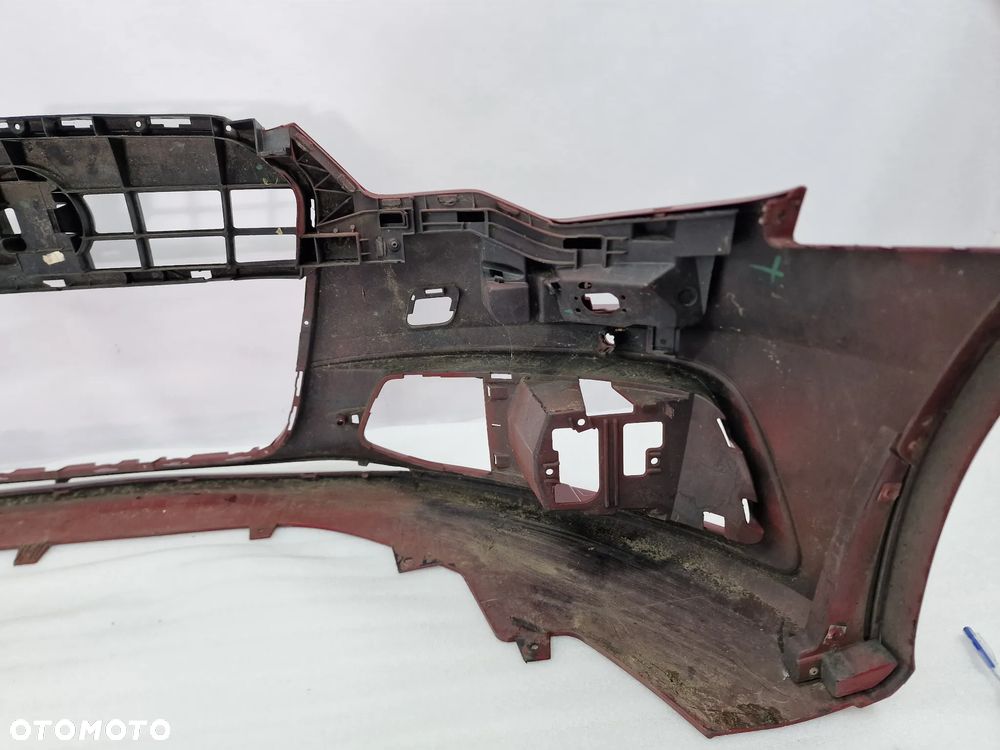 AUDI A6 C7 S-LINE 11- PRZED LIFT  ZDERZAK PRZEDNI PRZÓD NA SPRYSKI + 4X PDC  BORDO METALIK  , NR 4G0807437C , NR AUKCJI NZ664 - 27