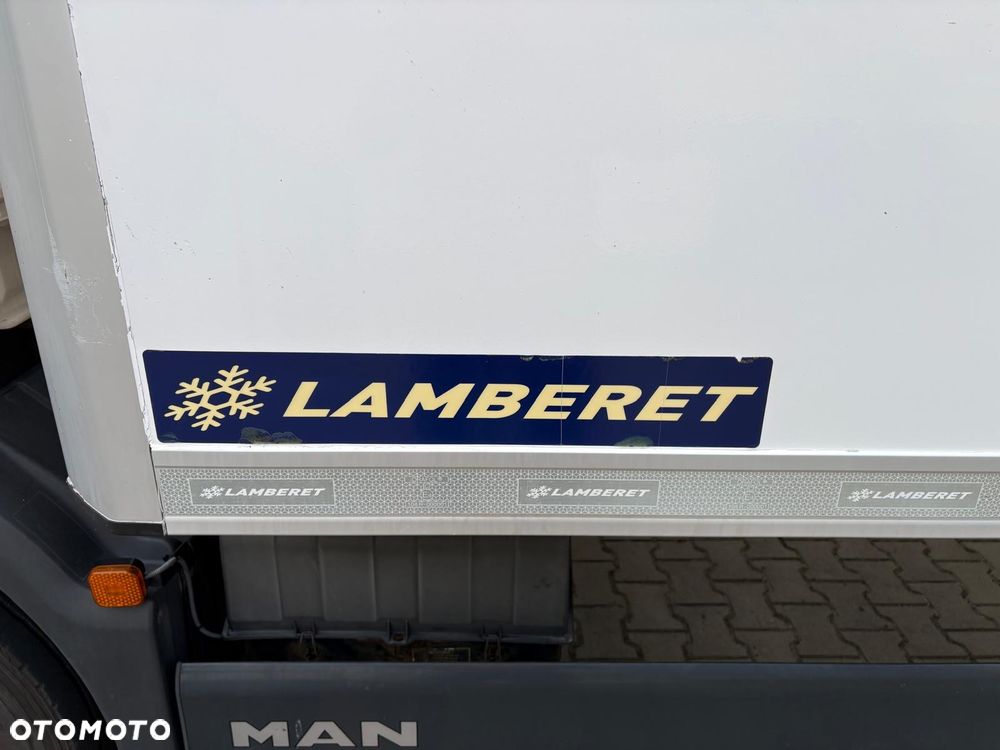 MAN TGL12.220/Euro 6/ agregat Thermo King/zabudowa Lambert z windą do załadunku - 12