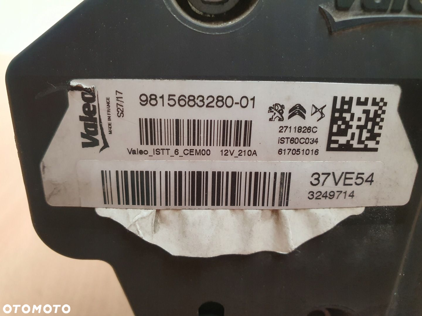 ALTERNATOR START STOP PEUGEOT 308 II T9 C4 II 2.0 BLUE HDI 9815683280 - 3