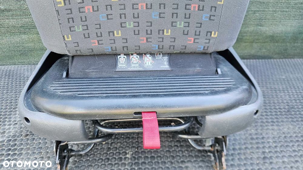 Siedzenie 7M3883018AS Fotele Fotel Dziecięcy Dla Dzieci Rokładany Składany Pasy VW Sharan Ford Galaxy Seat Alhambra - 19