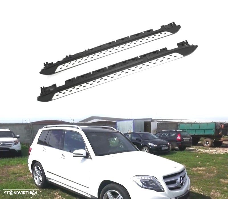 ESTRIBOS E DEGRAUS MERCEDES GLK X204 08- - 1