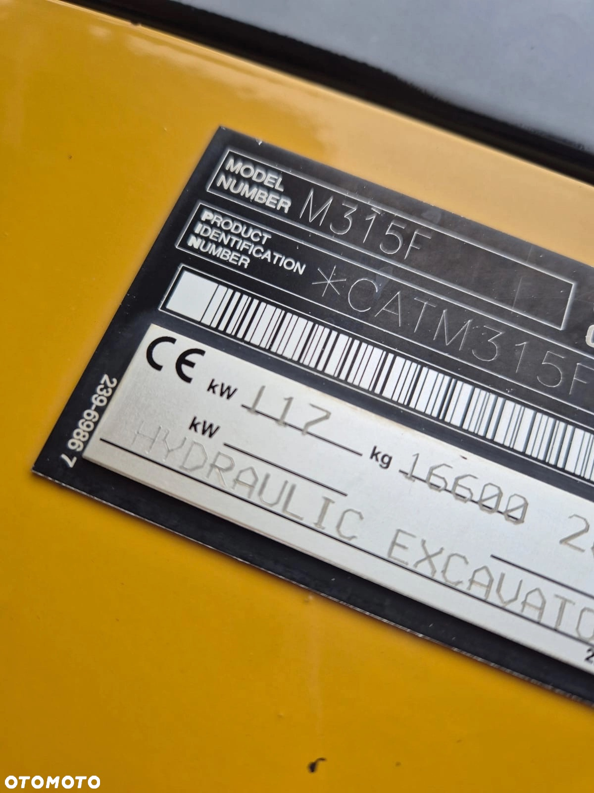 Caterpillar M317F CAT M315 M314 M316 M318 ROK 2020 2800h!! - 15